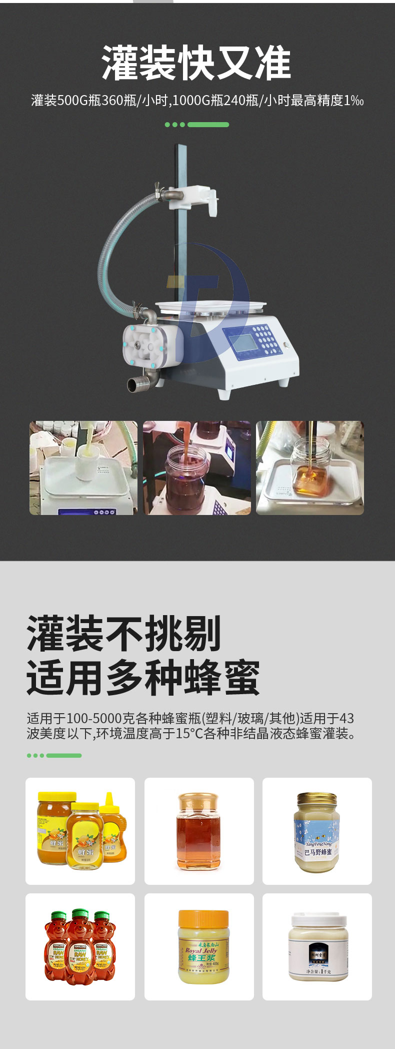 蜂蜜灌裝機(jī)五花八門(mén)該如何選擇？